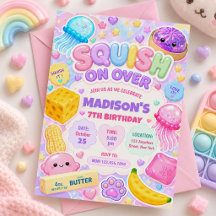 Fille Squishy Mignonne Kawaii Fête d'Anniversaire