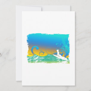 Invitation Fille Surf