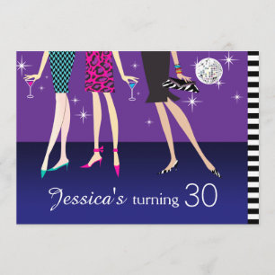 Invitation Filles de la Fashion Party 30e anniversaire