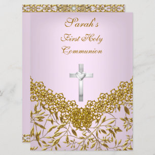 Invitation Filles du Premier Parti Communion