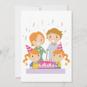 Invitation Filles jumelles