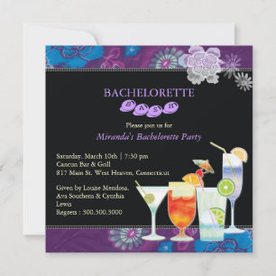 Invitation Filles Night Out Bachelorette
