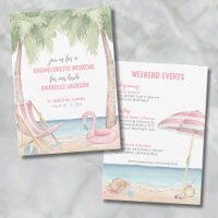 Filles Weekend Beach Bachelorette Party