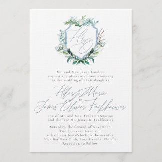 Invitation Finale de l'invitation Hilary et Oliver