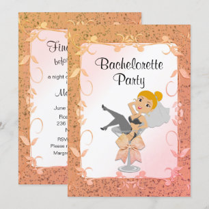 Invitation finale du Fling Bachelorette Party
