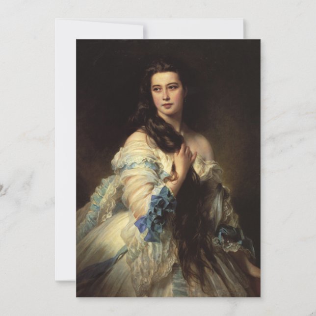 Invitation fine art mme barbe de rimsky (Devant)