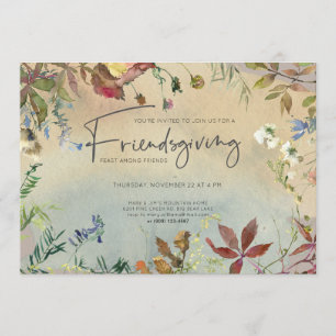 Invitation FINE CHUTE  Fête de l'Aquarelle