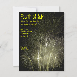 Invitation Fireworks