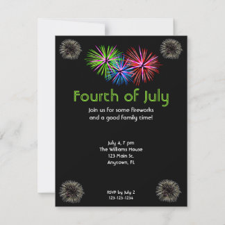 Invitation Fireworks