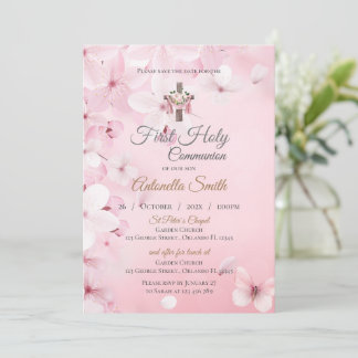 Invitation First Boy Communion