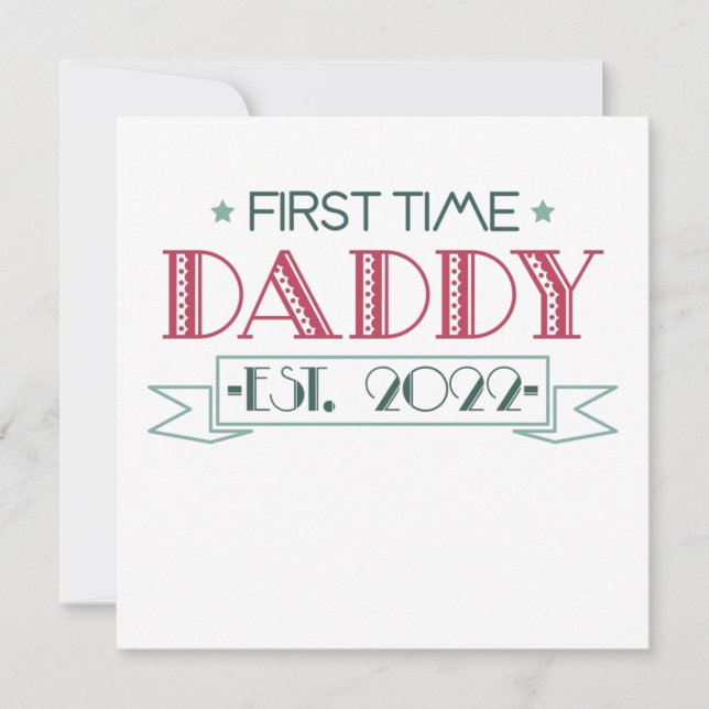Invitation First Time Dad 2022 (Devant)
