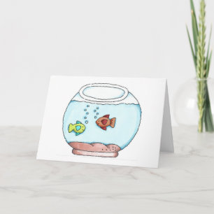 Invitation Fish Bowl Anniversaire