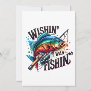 Invitation Fisher Cadeau En Espérant Que Je Fasse De La Pêche