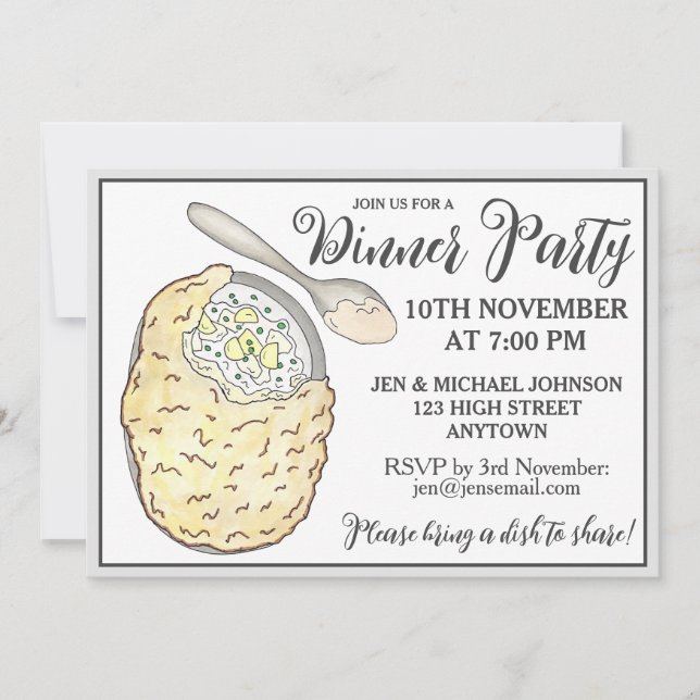 Invitation Fisherman's Fish Pie UK British Pub Food Cuisine (Devant)