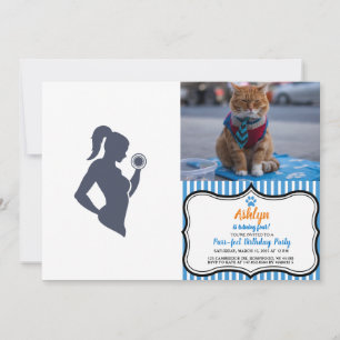 Invitation Fitness girl levant haltère