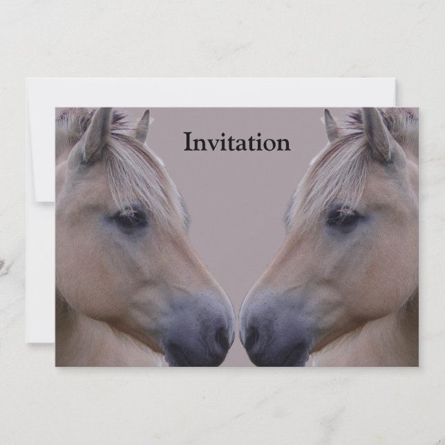 Invitation Fjord norvégien (Devant)