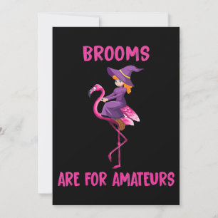 Invitation Flamant rose   Costume d'Halloween Flamingoween