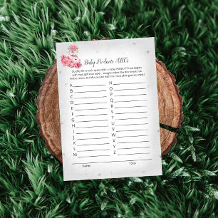 Invitation Flamant rose d'argent Ballerina Baby Products Baby