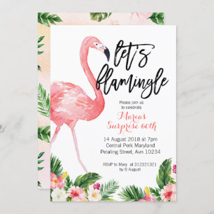 Invitation Flamingle 30e anniversaire