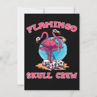 Flamingo | Déguisement Flamingo Skull Crew Hallowe