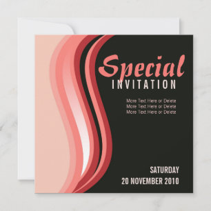 Invitation Flamme Féminine Spécial + Toutes les occasions Inv
