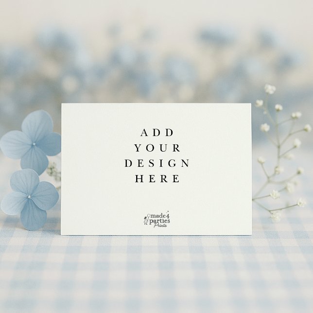 Invitation Flat Cards Printing (Créateur téléchargé)