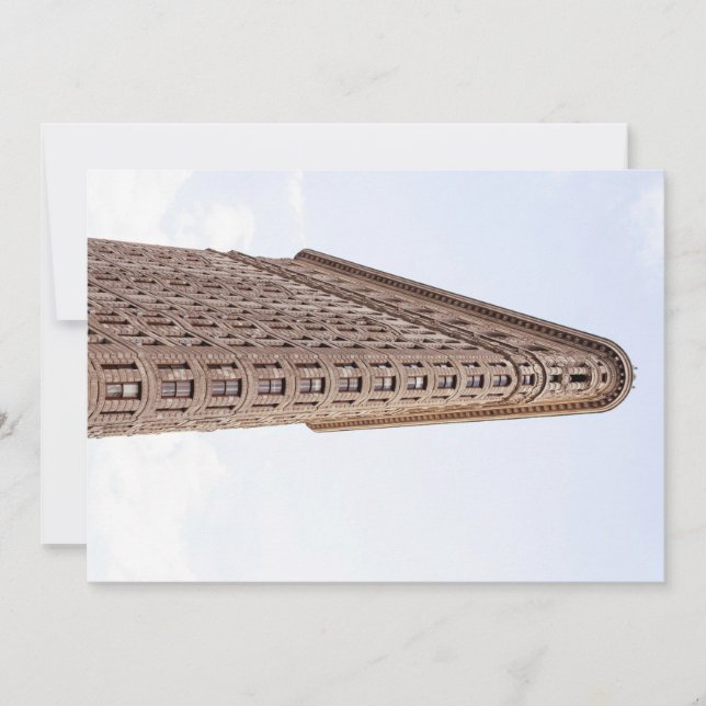 Invitation Flatiron Building New York City  (Devant)