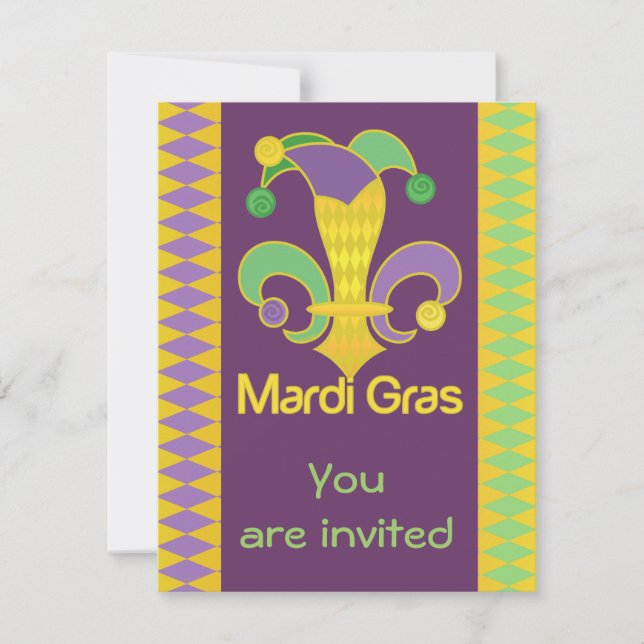 Invitation Fleur de Jester (Devant)