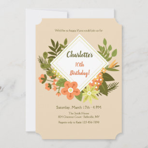 Invitation Fleur Diamant