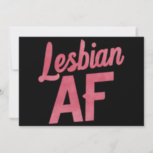 Invitation Fleur lesbienne AF Fierté LGBT Gay Amour Parade