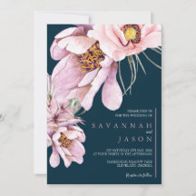 Fleur rose Mariage de tournesol Inviter