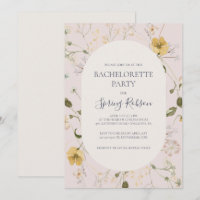 Fleur sauvage de printemps | Blush Bachelorette Pa