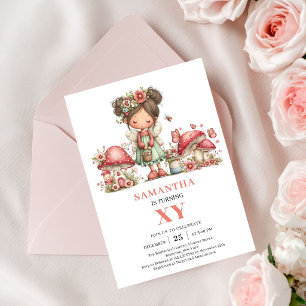 Invitation Fleurie pour les 7 ans de la Mignonne F