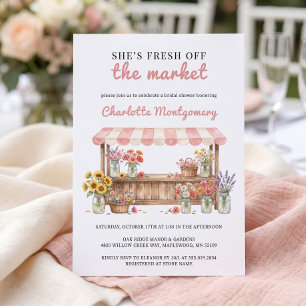 Invitation Fleuriste Fresh Off The Market Pot en Mazon