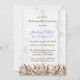 Invitation Fleurs Bélier Blanc Marionnettes Lucheon