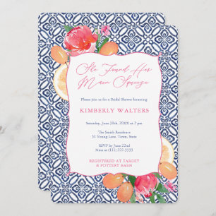 Invitation Fleurs d'agrumes de taille principale Wedding show