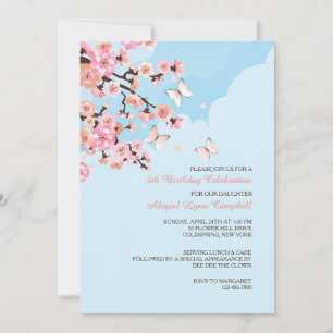 Invitation Fleurs de Cerisier