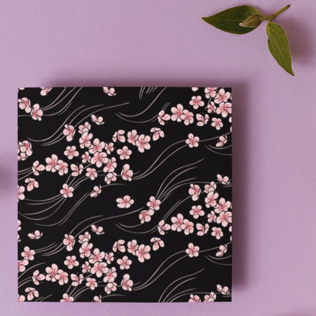 Invitation Fleurs de cerisiers (Créateur téléchargé)