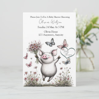 Invitation Fleurs de Joie