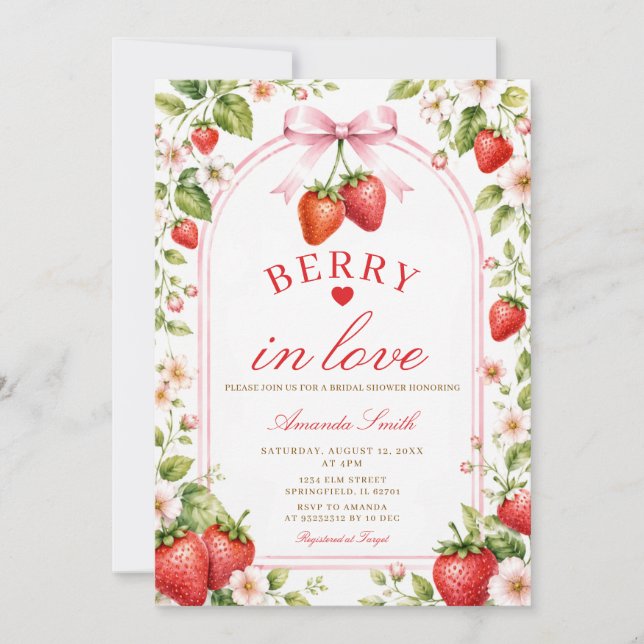 Invitation Fleurs de marguerite de douche de mariage de frais (Devant)