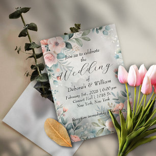 Invitation Fleurs délicates