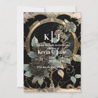 Invitation Fleurs Enchanteresses