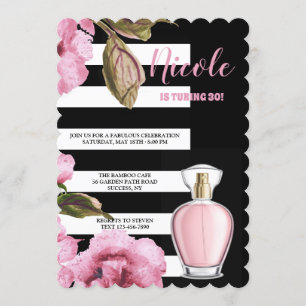 Invitation Fleurs et parfums