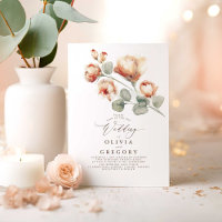 Fleurs Marsala en terre cuite Mariage de automne B