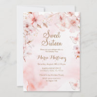 Fleurs roses Or Avec Parties scintillant Or Douce