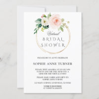 Fleurs Roses Vierges Fête des mariées Virtuelle Pa