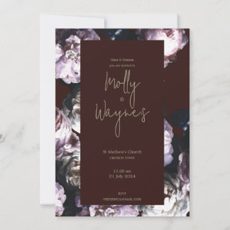 Invitation Fleurs sur mesure Bourgogne