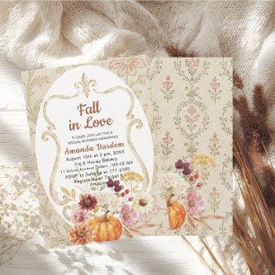 Invitation Fleurs Tomber en Amour  Aquarelle  enterrement de 