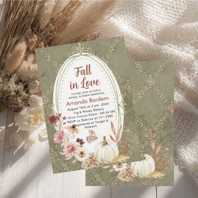 Invitation Fleurs Tombez Amoureux  Aquarelle  enterrement de  (Créateur téléchargé)
