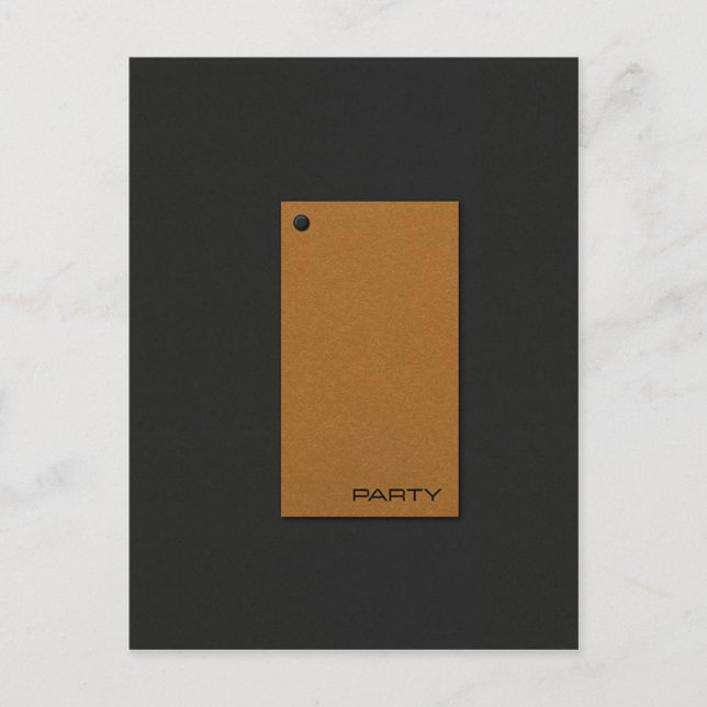 Invitation Flip Party (Devant)